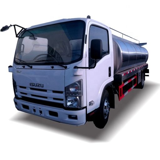 Japan Isuzu 12000 liter stainless steel milk tanker truck
