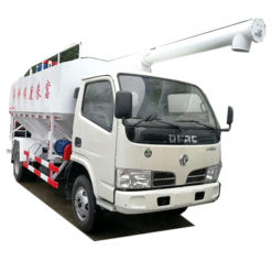 LHD Dongfeng 4 ton Fish bulk feed truck