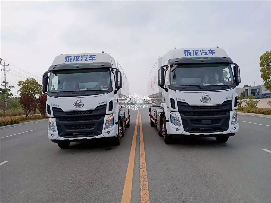 Liuqi brand 28m3 bulk feed truck