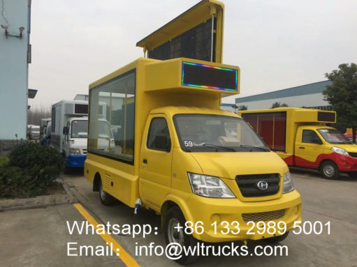 Outdoor led screen truck