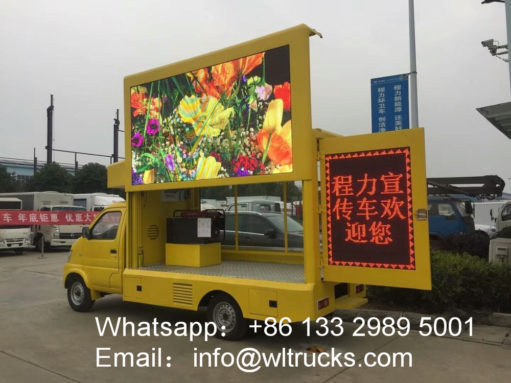 Outdoor led truck