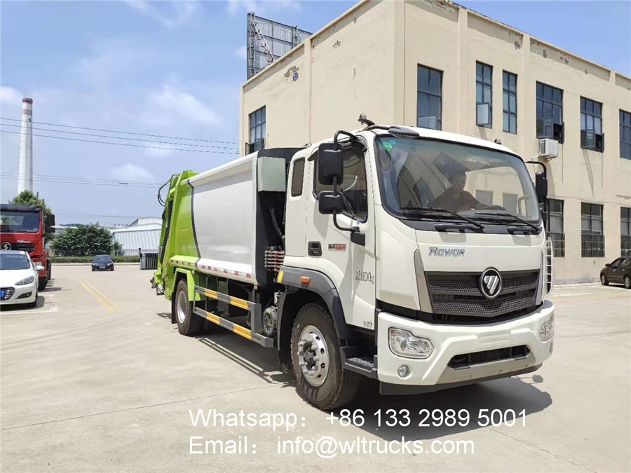 Rowor 12ton compressed garbage truck