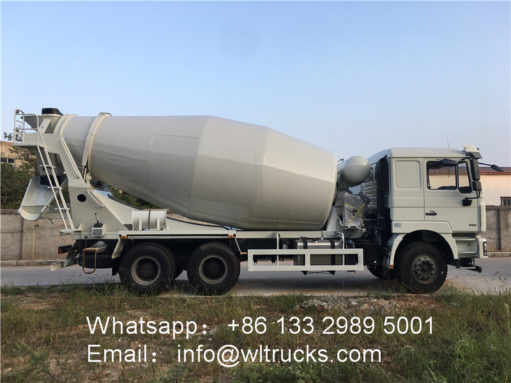 6x4 Shacman 15m3 Cement mixer truck