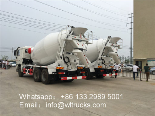Shacman concrete mixer truck