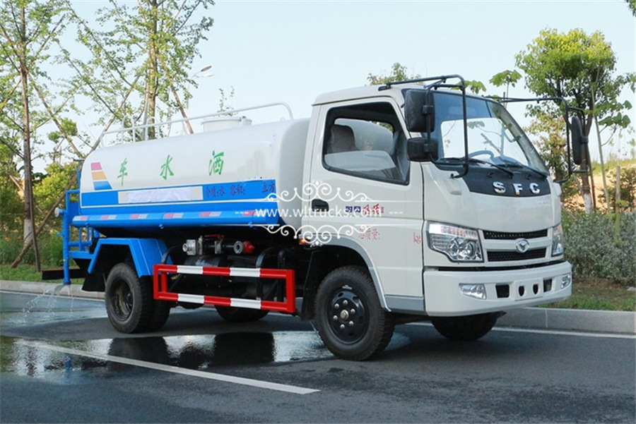 Shifeng 5 tons water bowser truck