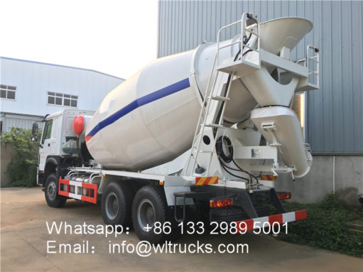Sinotruk 12m3 concrete mixer truck