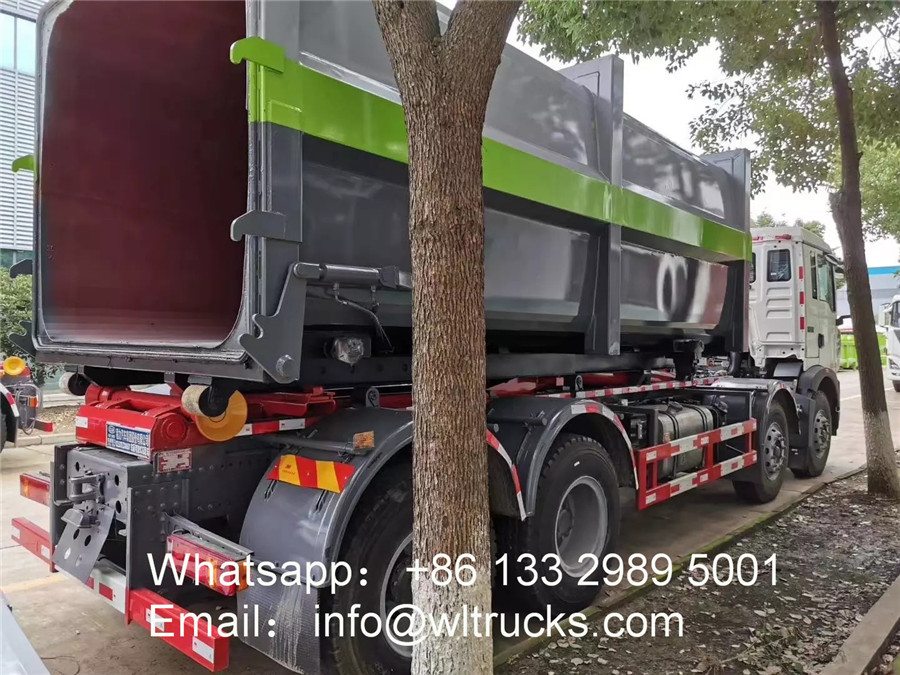 Sinotruk 20m3 hook arm garbage truck