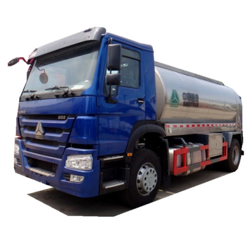 Sinotruk Howo 8m3 to 15m3 Stainless Steel Milk Transportation truck