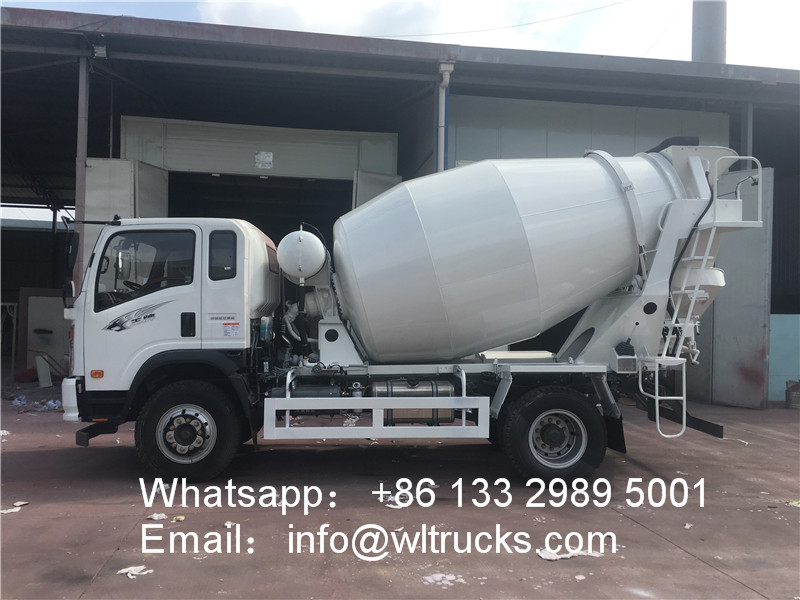 Sinotruk Wangpai 6cbm concrete mixer truck