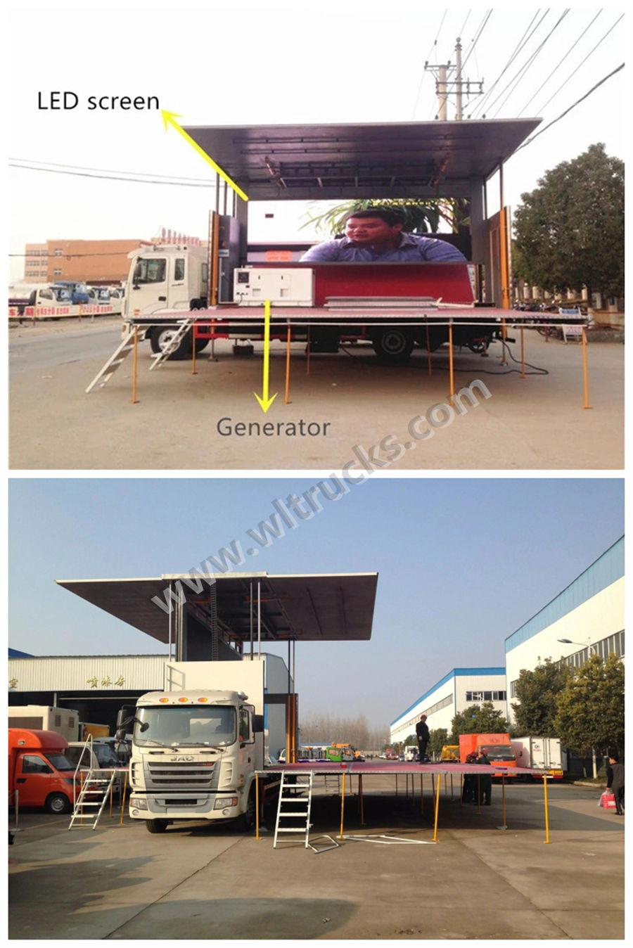 Stage truck modification style photos