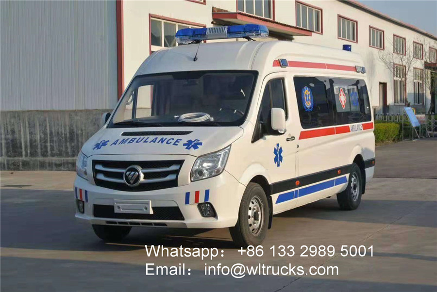 TOANO ICU Ambulance vehicle
