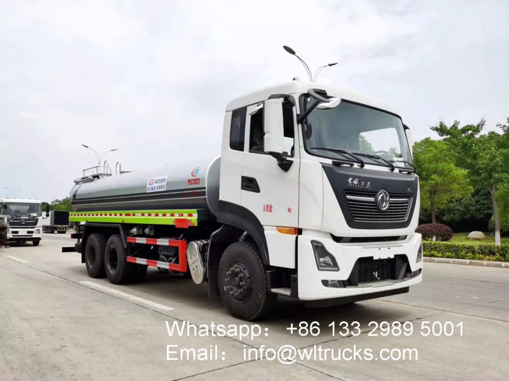 Tianlong KL 18m3 water tank truck