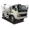 Yuejin 4cbm self mixing concrete truck