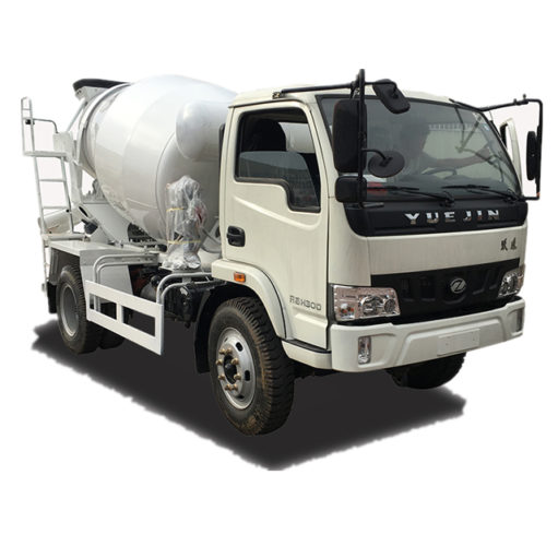 Yuejin 4cbm self mixing concrete truck