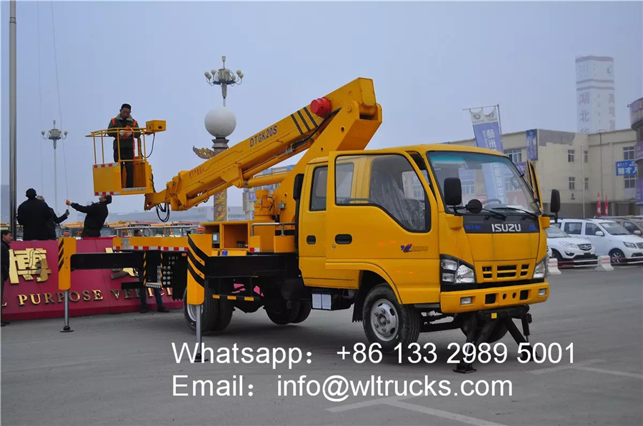 aerial work truck