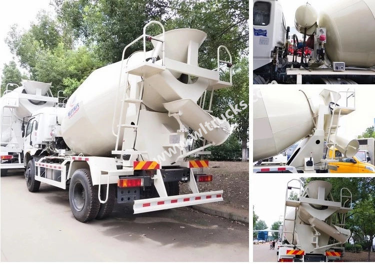 cement mixer truck detailed picture