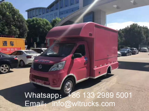 Changan mini street mobile fast food delivery car