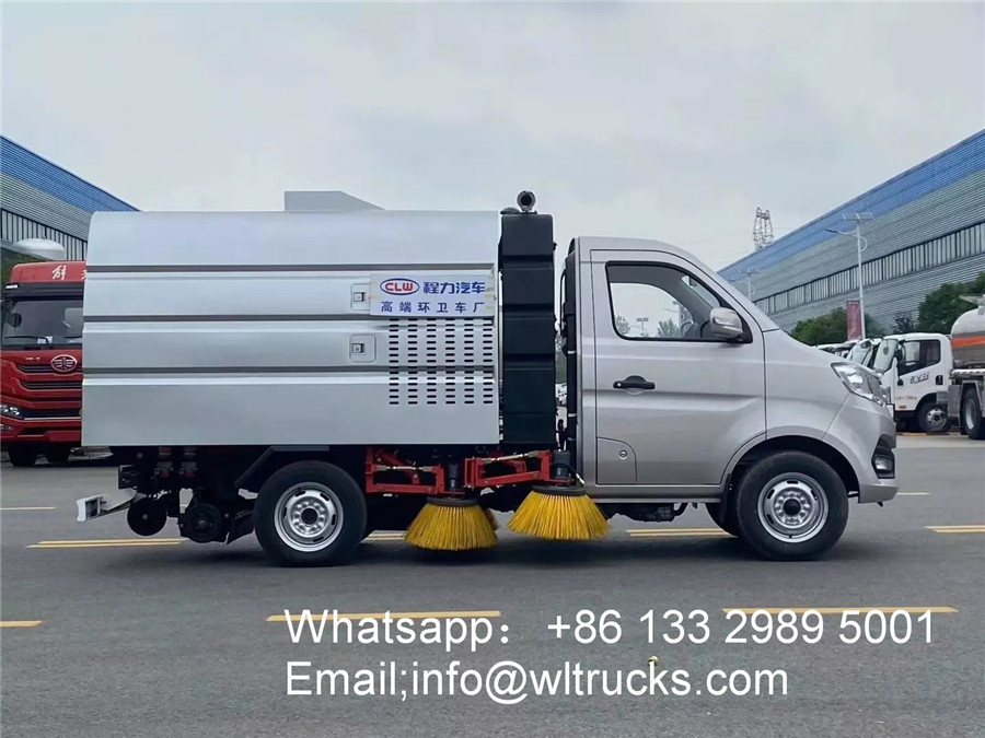 gasoline sweeper truck