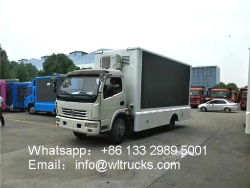 led advertising truck