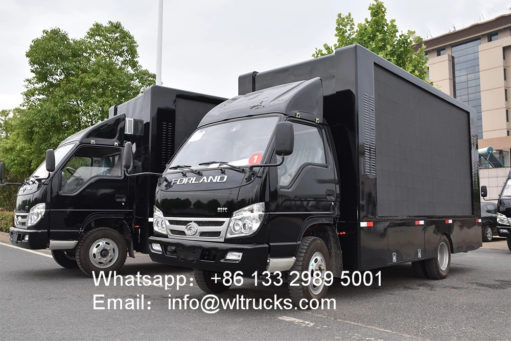 led mobile trucks