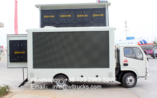 led wall truck