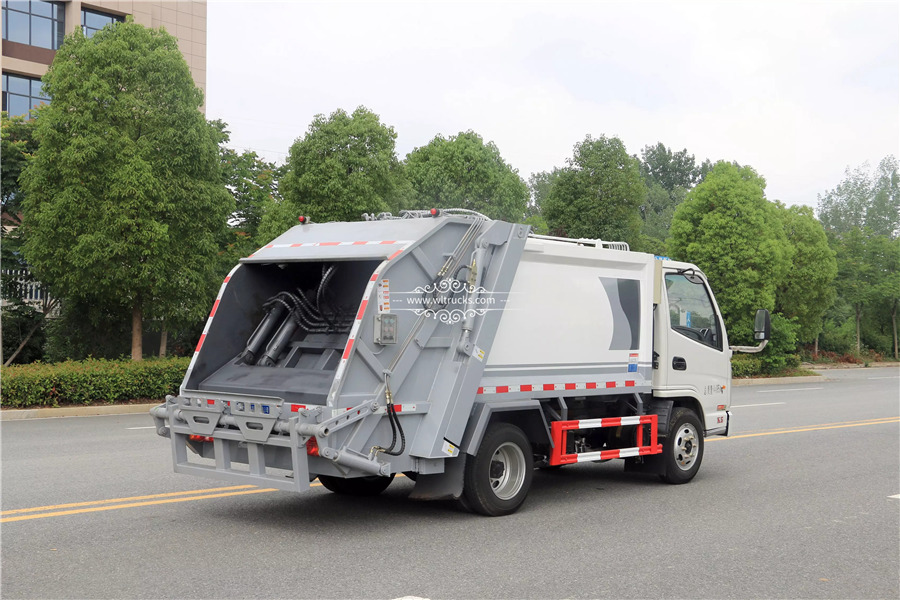 mini Rear loading garbage truck
