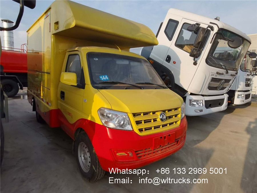 Dongfeng cheap mini fast food truck - fuel truck,sewage suction truck