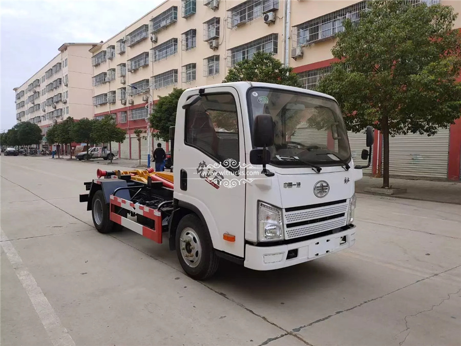 mini hook arm garbage truck