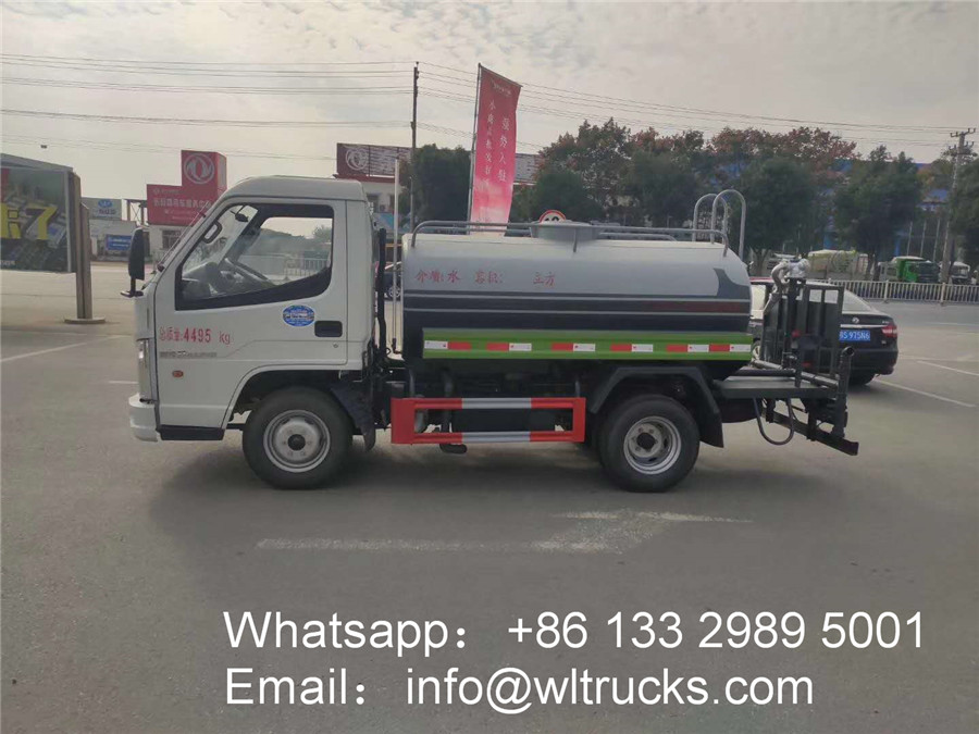 mini water tank trucks
