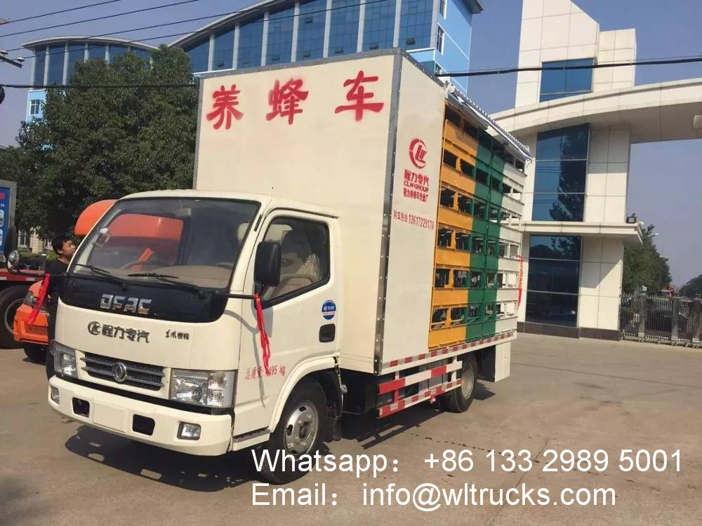 Dongfeng 40 to 64 Boxes mobile Beekeeping truck