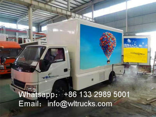 mobile led billboard truck