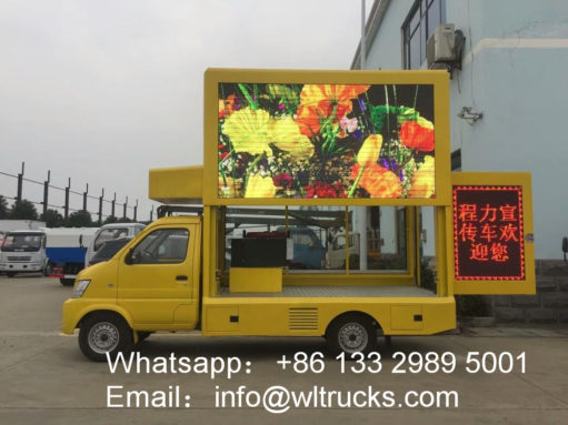 mobile led screen truck