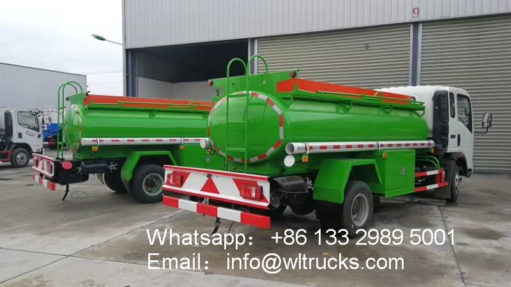 mobile milk tank truck