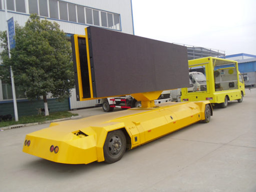 outdoor led advertising truck trailer