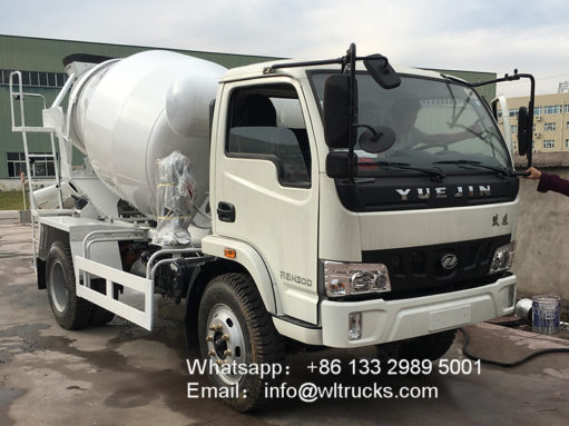 self mixing concrete truck