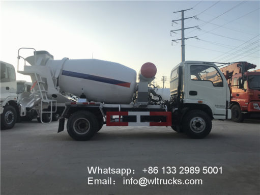 small mixer truck