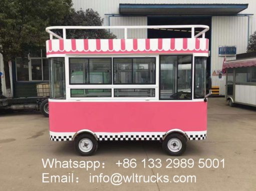 stainless steel food cart