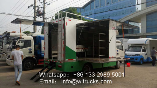 stainless steel food truck