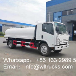 Japan Isuzu 12000 liter stainless steel milk tanker truck