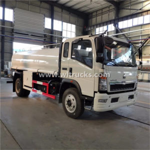 10 Metric Tonne Stainless Steel Drinking Water Tanker Truck