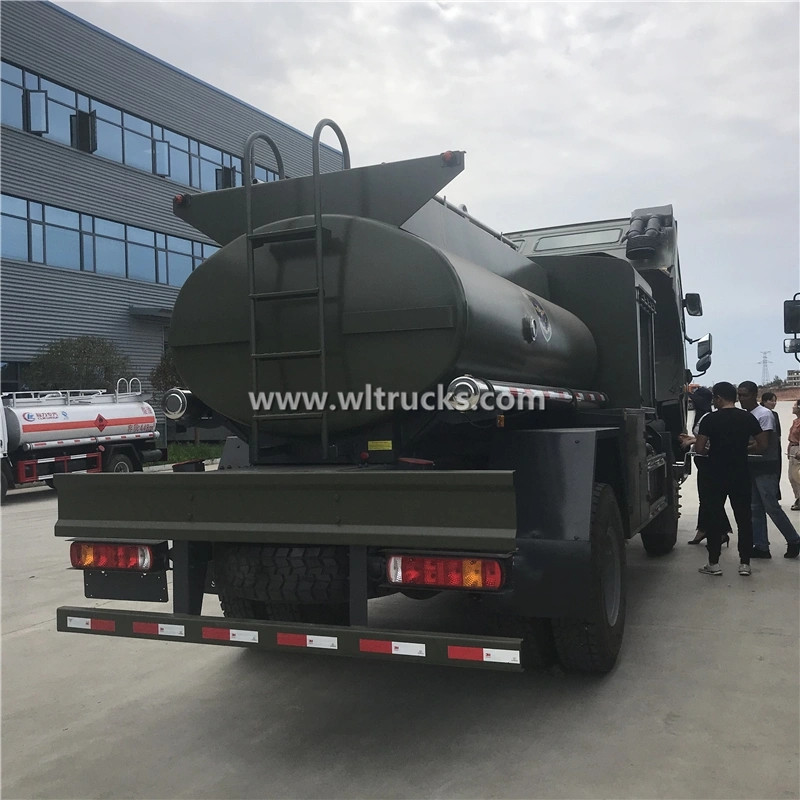 10 Tons Sinotruk HOWO 4x4 Aircraft Refueller Vehicles