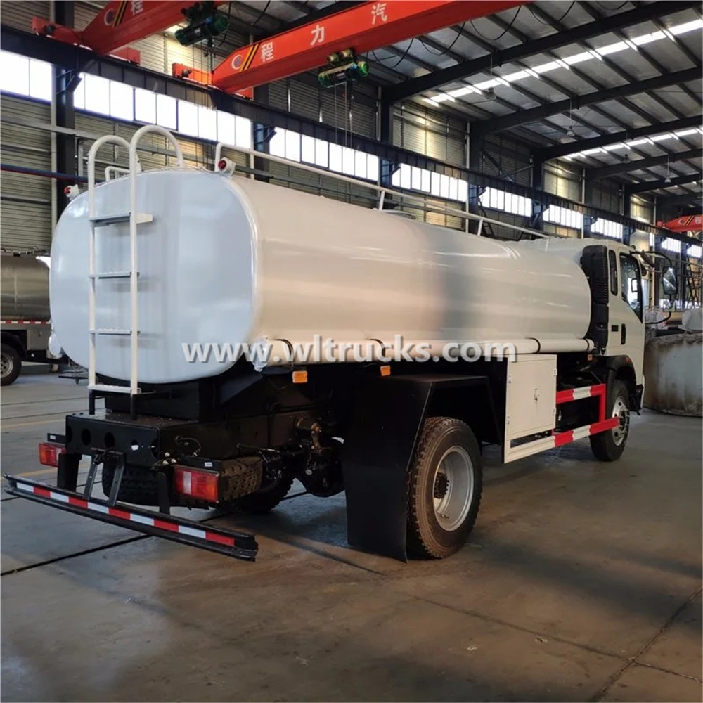 10 ton Stainless Steel Drinking Water Tanker Truck