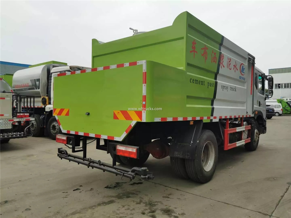 10 ton cement paste spray truck