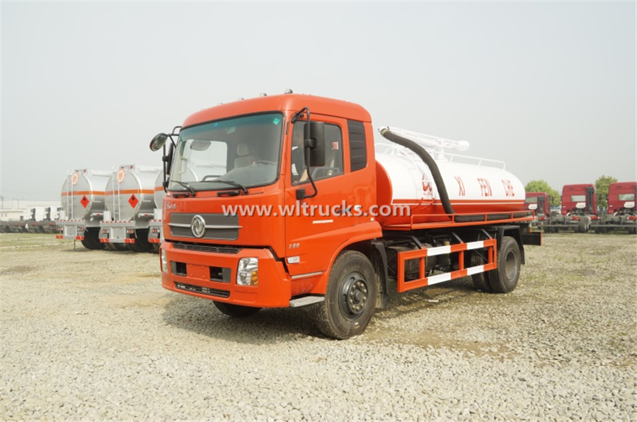 10 ton vacuum Fecal suction truck