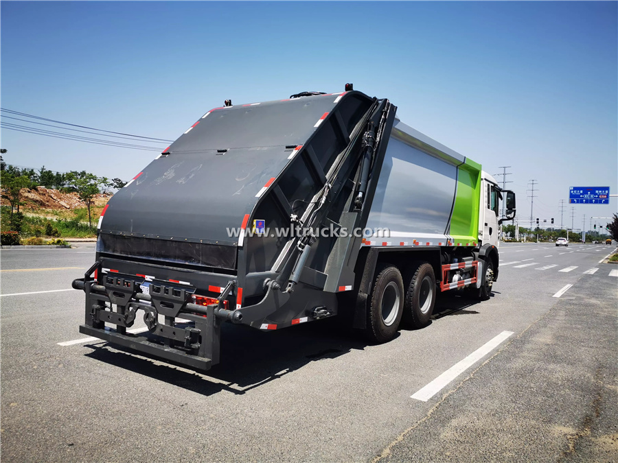 10 wheel rubbish compactor truck