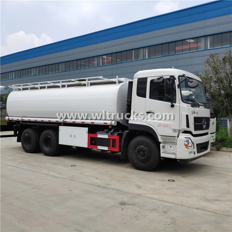 10 wheels Dongfeng Kinland 25000L Fuel Oil Tanker Truck
