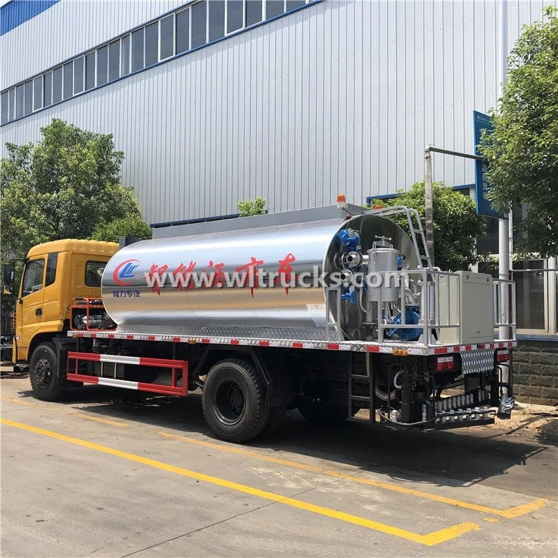 10000 Liters Bitumen Tank Asphalt Distributor Truck