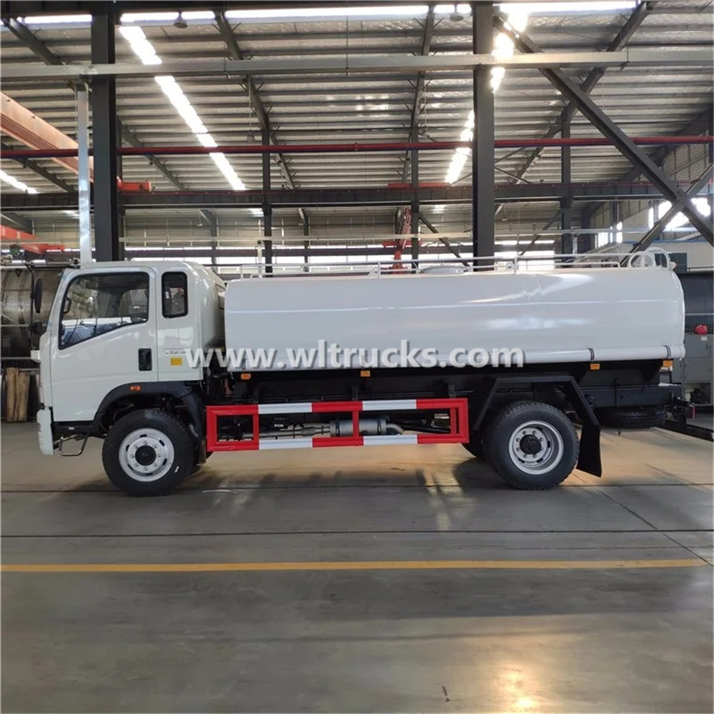 10000 liters Stainless Steel Drinking Water Tanker Truck