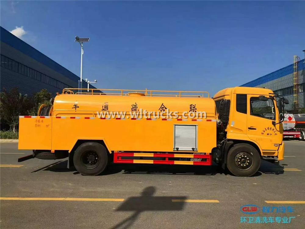 10000L Sewer High Pressure Washing Truck