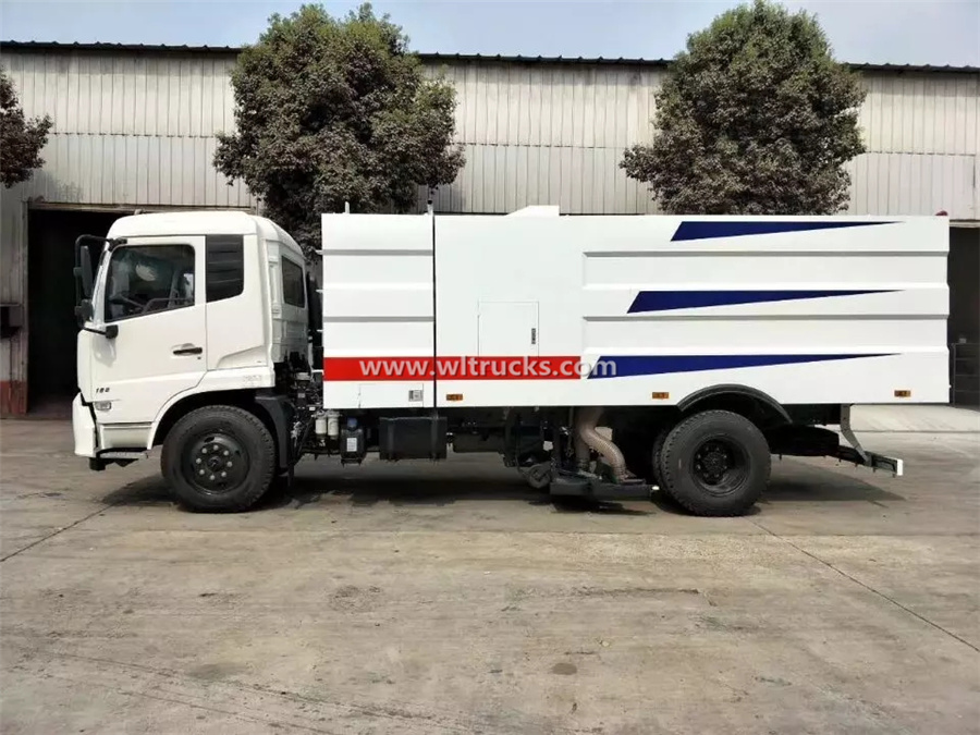 10cbm vacuum cleaner truck